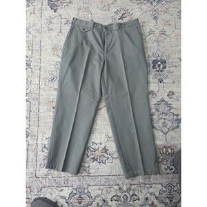 #348 Savane Motion Men's 38x29 100% Cotton gray chinos dress pants
